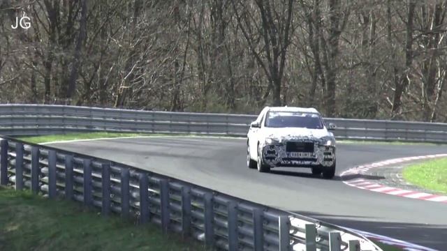 Jaguar C-x17 SUV Crossover testing on the Nürburgring Nordschleife смотреть онлайн