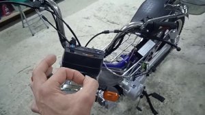 МопедDelta, Omaks 110cc.Первый запуск двигателя.