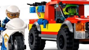 NEW 2022 LEGO CITY Fire Rescue & Police Chase 60319