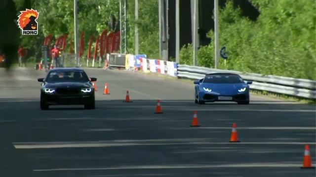 BMW M5 F90 vs Lamborghini Huracan