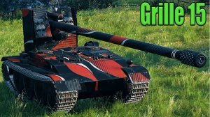 NIDIN ТАЩИТ НАТИСК НА Grille 15 - Тихий берег - 9911 урона #wot #мир_танков