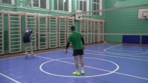 Нападение на высокой сетке 251 см.