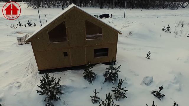 Строительство Канадского дома в Лаки Парке