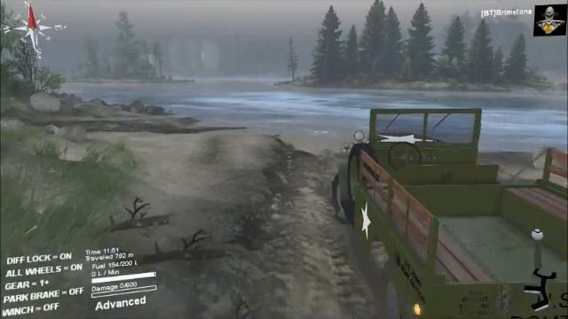 First Spintires vid + Mod Spotlight: Dodge WC-51 смотреть онлайн