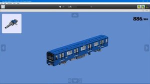 LEGO MOC - WANNA GET ONE? SUPPORT ON LEGO IDEAS!! Budapest M3 Metro (MMZ 81-717.2M & 81-714.2M)