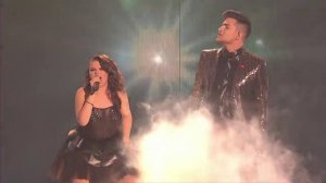 Saara Aalto & Adam Lambert perform Queen's Bohemian Rhapsody @  The X Factor UK 2016