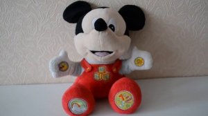 Видео обзоры игрушек - Мягкая интерактивная игрушка Микки Маус Disney
