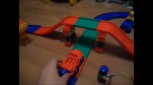 Конструктор Bauer Автодорога открываем с Артемом 23.11.2016