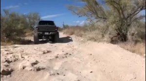 Testing the SF6x6 in the Arizona desert.