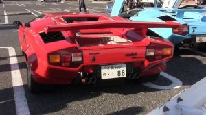 Lamborghini Countach LP5000QV Loud Exhaust Sound