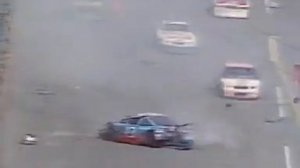 NASCAR - Richard Petty Crash at the Daytona 500 1988