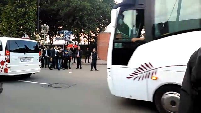 Олимпийский факел в Гяндже =) смотреть онлайн