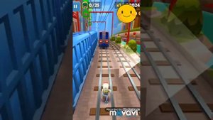 Первый запуск игры Subway Surfers