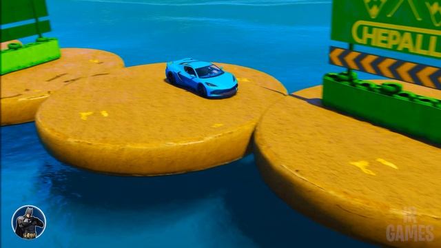 CARROS e MOTOS com HOMEM ARANHA e SUPER HERÓIS vs Desafio Explosivo do VENOM #3 - GTA V смотреть онлайн