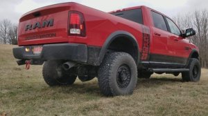 2018 Ram 2500 Power Wagon 6.4L Hemi with Black Widow Venom 250 Exhaust