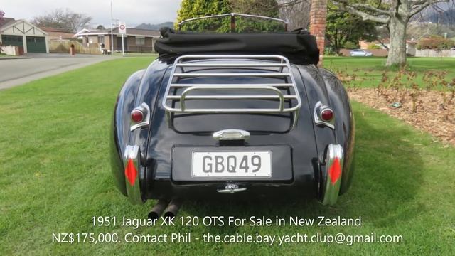 1951 Jaguar XK 120 OTS for sale in New Zealand
