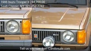 1986 Isuzu Trooper II for sale in Staten Island, NY 10309 at