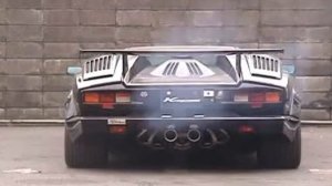 Eisenmann Lamborghini Countach LP500S - Revving th