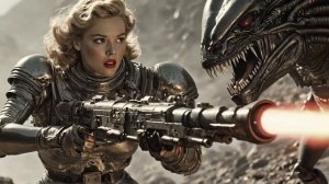 Barbarella's Journey to the Forbidden Planet Trailer - 1950s Super Panavision 70