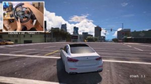 2019 Genesis G80 Sport - GTA V | Logitech G29 🔥 When GTA VI ? Who waiting?