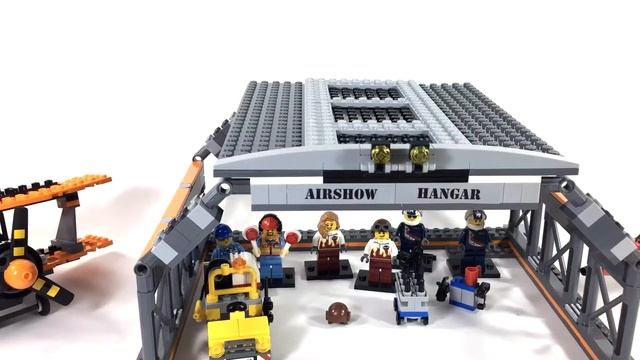 LEGO City Airport Air Show Set 60103 Speedbuild and Review смотреть онлайн