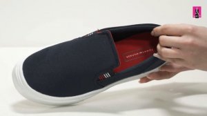 Видеообзор I Мужские слипоны TOMMY HILFIGER LIGHTWEIGHT STRIPES KNIT SLIP ON 2523205
