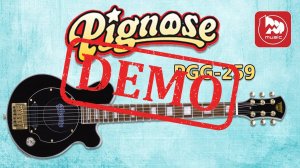 Электрогитара PIGNOSE PGG-259 - демонстрация звучания