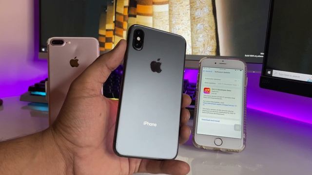 IOS 17 update for iPhone X,8 and 8+ || How to install ios 17 on any iPhone