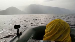 Телецкое озеро на вёслах #4 - Буря!