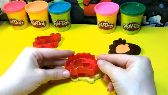 Пластилин Play Doh!Забавные зверушки!Игры с пластилином! смотреть онлайн