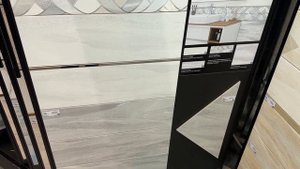 Обзор: Коллекция плитки «Alma Ceramica» Slate Rock в самом большом магазине сантехники в Москве