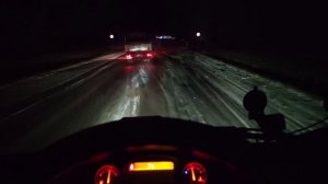 Работа На Трале В Первый Снег. Поехал Екатеринбург - Пермь В Первый Гололёд...