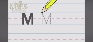Write the letter Mm | The Singing Walrus