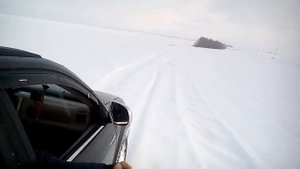 по снегу на моем ховере, 2,8 дизель