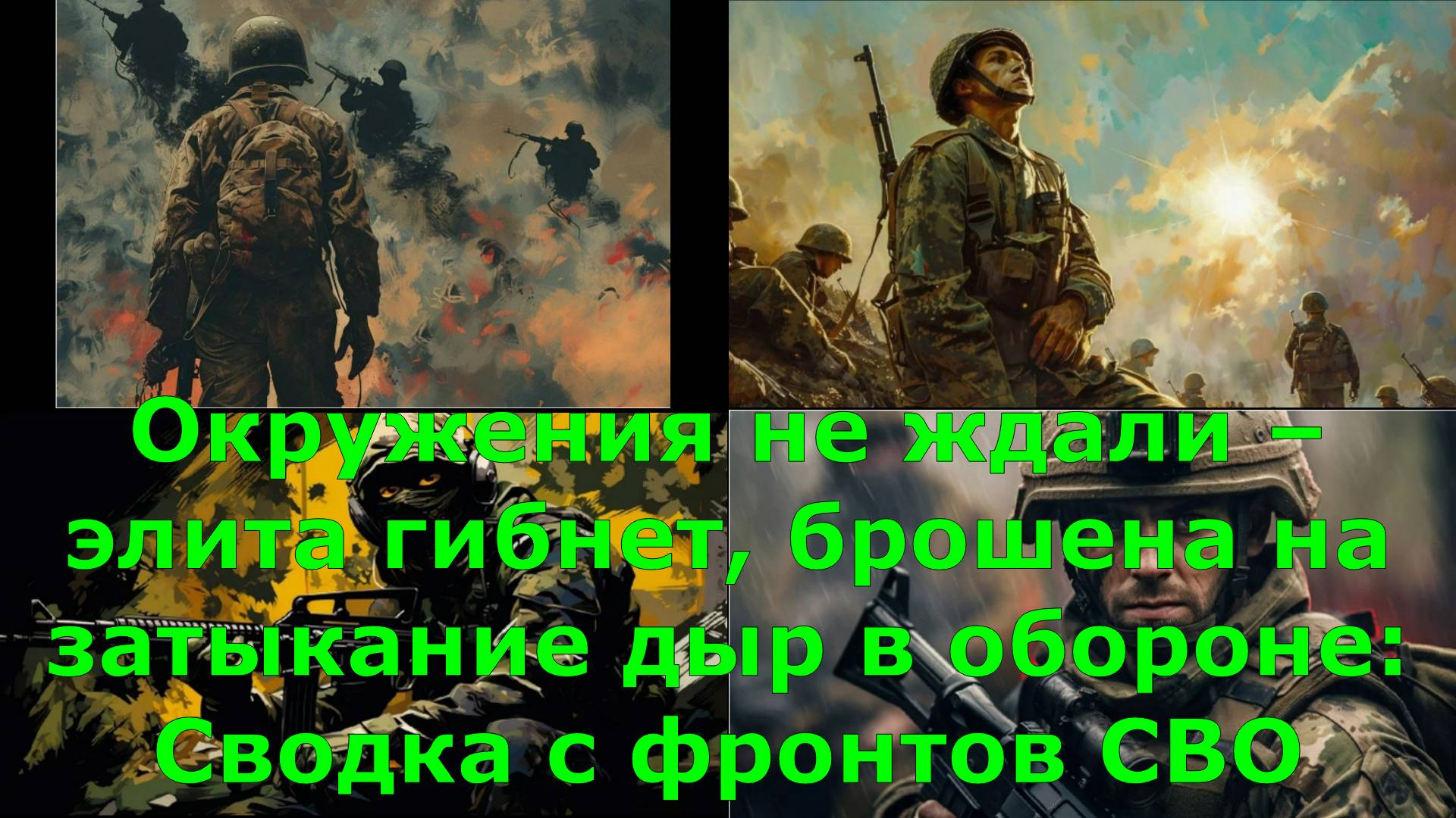 Окружения не ждали – элита гибнет, брошена на затыкание дыр в обороне: Сводка с фронтов СВО