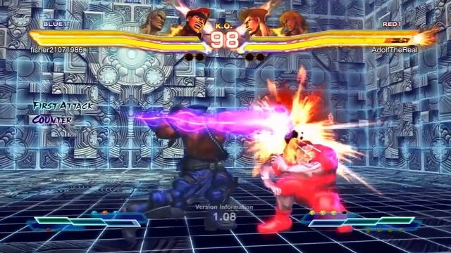 Street Fighter X Tekken Fisher 21071986 vs Adolfthereal смотреть онлайн