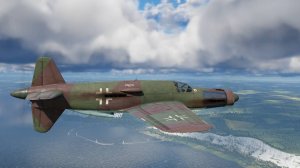 Играю на немецком ударном самолете Dornier Do 335 A-1 в War Thunder.