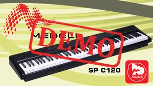 Цифровое пианино MEDELI SP-C120-WOS - демонстрация звучания