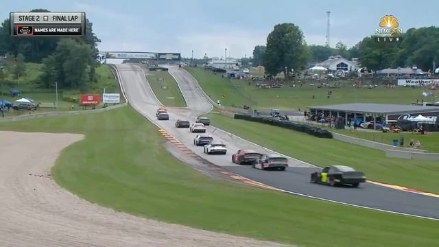 Серия NASCAR Xfinity Henry 180 | ОСНОВНЫЕ МОМЕНТЫ NASCAR ON FOX