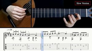 Lullaby (Mozart) на Гитаре. Уроки гитары. Ноты и Табы Sky Guitar