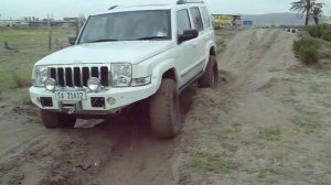 Jeep Commander 5.7L V8 Hemi tackling Jeep Adventure Track in Cape Town, South Africa