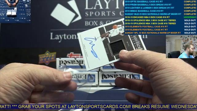 2018/19 Panini Encased Basketball Hobby 8 Box Case Break #16 смотреть онлайн