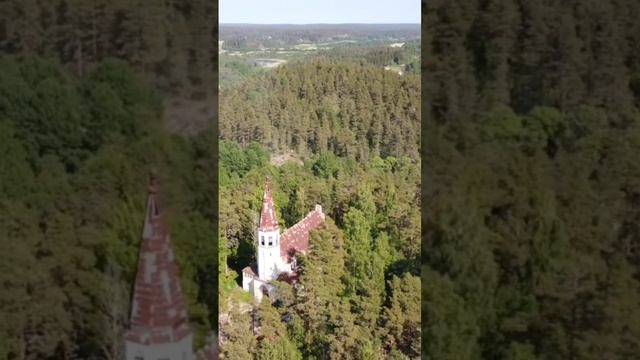 Заброшенная Кирха Лумиваара. Карелия