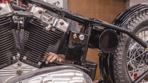 Classic Harley-Davidson motorcycle completely rebuilt in 4 minutes | Redline Rebuild - S1E8
