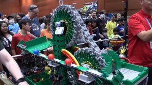 LEGO Great Ball Contraption at BrickCon 2023