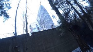 Гигантская Антенна Вблизи Москвы. Центр Космической Связи Медвежьи Озера.