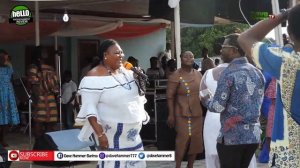 Gifty Donkor Reps at Odifo Kofi Amponsah Album Launch