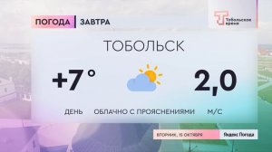 Прогноз погоды на 15 октября