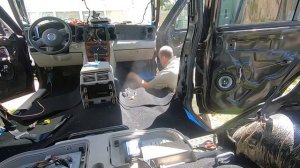 🆕jeep Commander Project part 9 Carpet Installation 👉 Jeep Commander Interior Solution