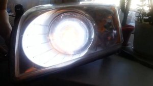 Фары Dodge Caliber "БиГалоген" с АГ